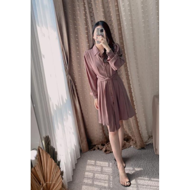 Leona Dress || Dress Wanita || Dress Formal || Vaeesan