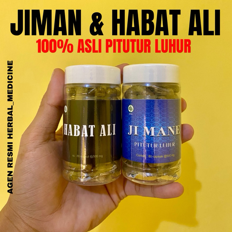 BISA COD | JAMU HABAT ALI DAN JAMU JIMAN PITUTUR LUHUR ORIGINAL 1000%