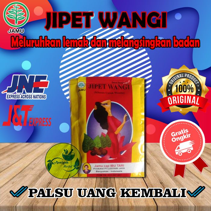 

JAMU JIPET WANGI MELANGSINGKAN MELURUHKAN LEMAK ALAMI ORIGINAL