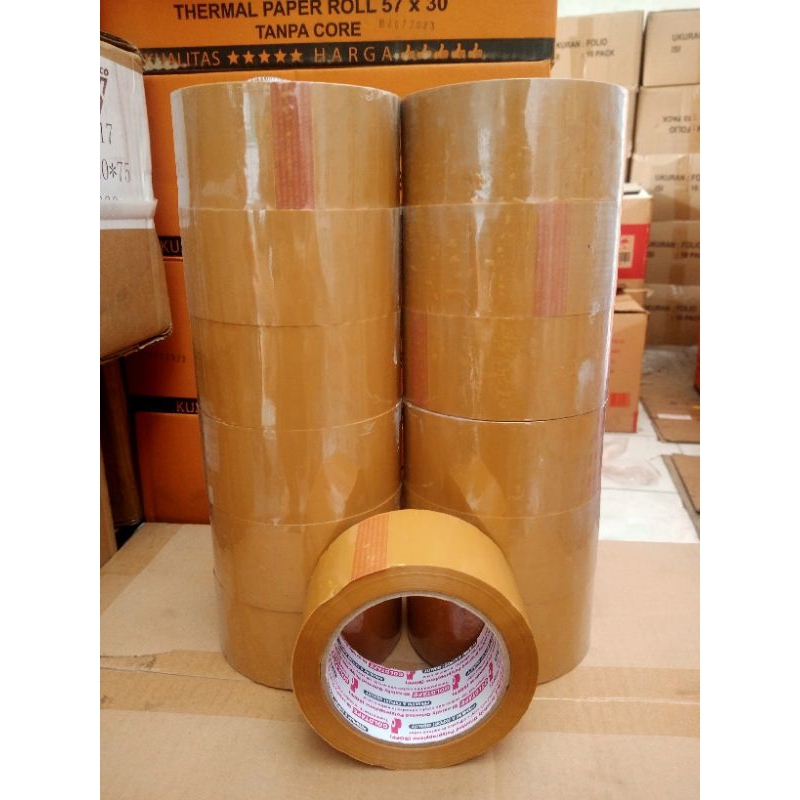 

Lakban Coklat Goldtape 48 x 100 Yard