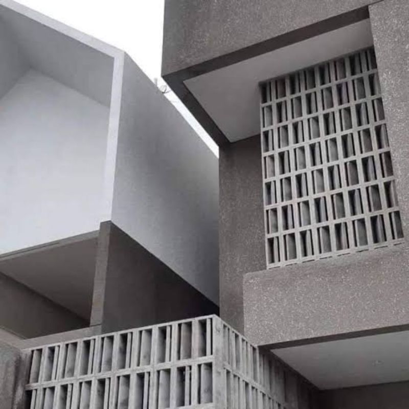 Roster beton, roster minimalis, roster lubang angin, roster nako 30x15x10cm