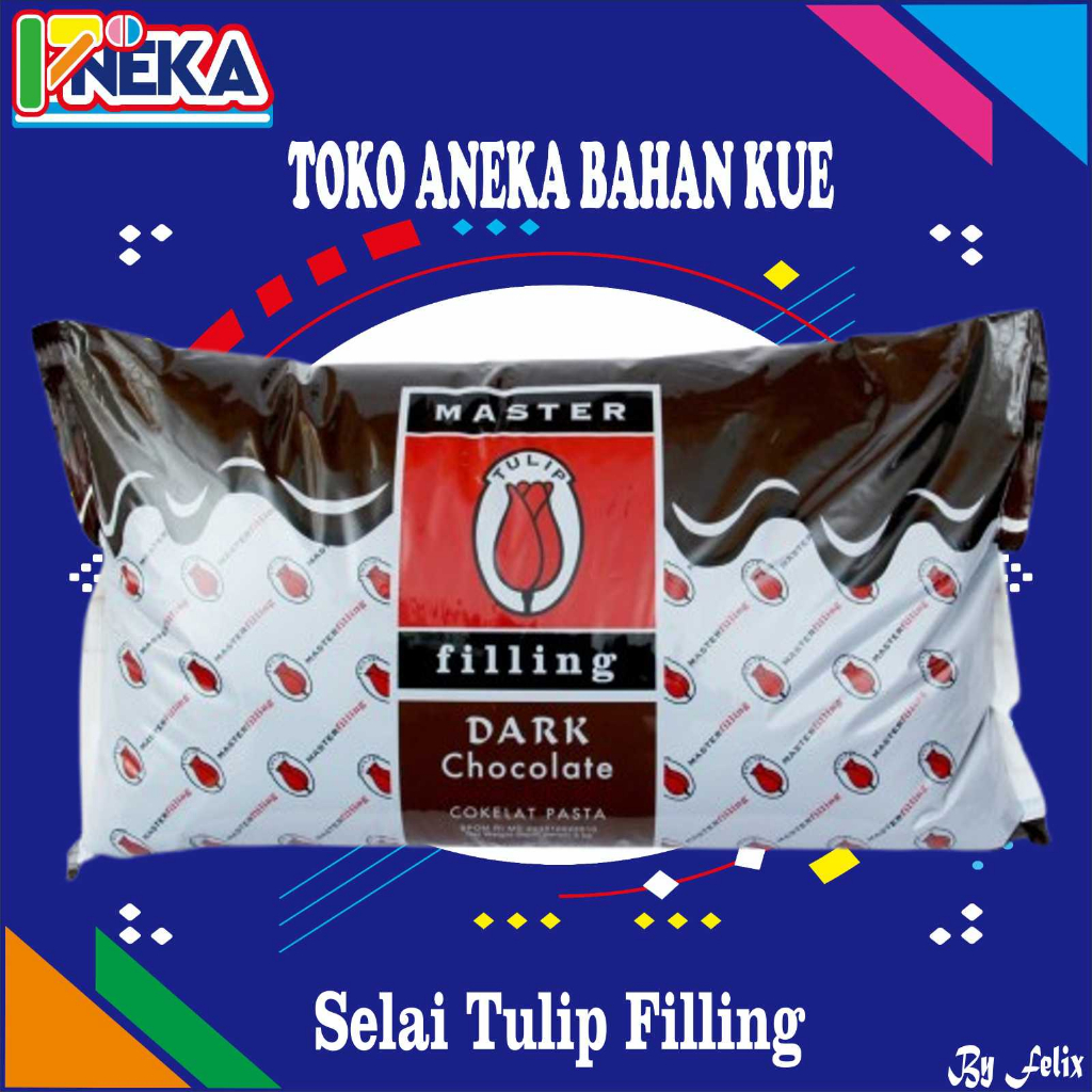 

selai coklat (tulip master filling) 1 karton