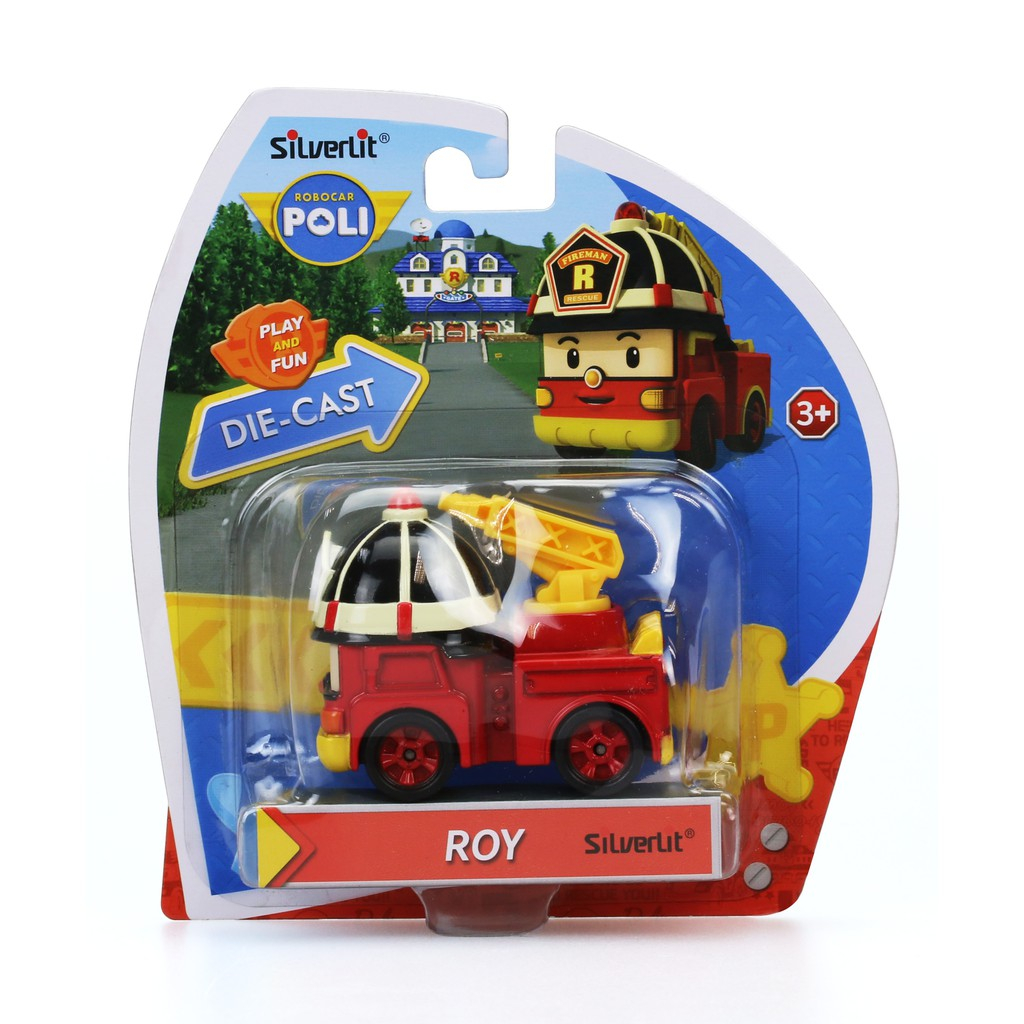 Robocar Poli 83161 Diecast Roy Mainan Anak Original