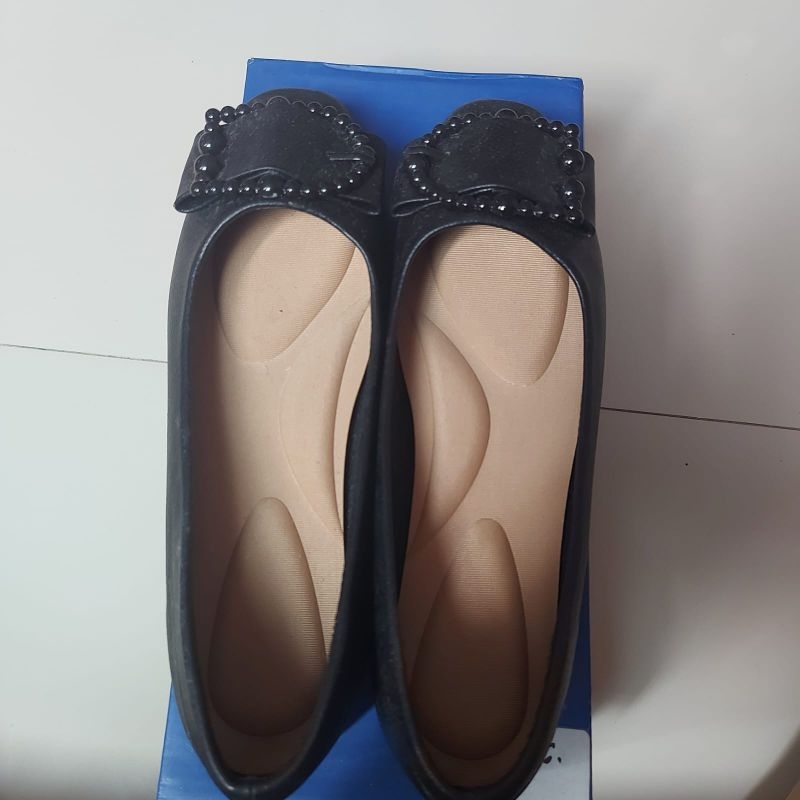 sepatu les femmes size 37+tas+kacamata