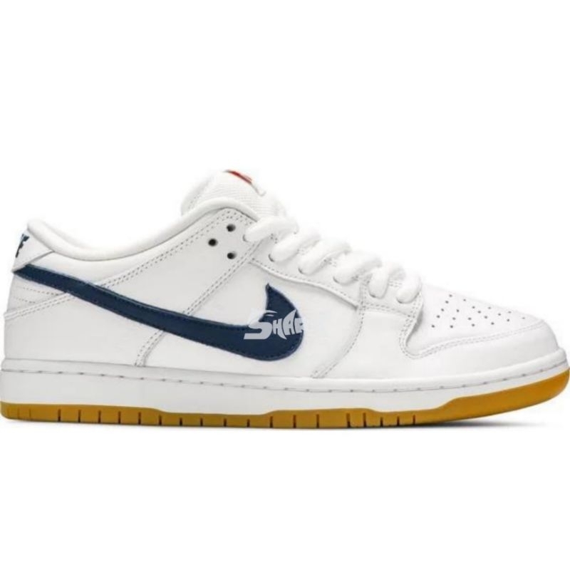 Dunk Low Pro ISO SB "Orange Label - White Navy" 100% Authentic