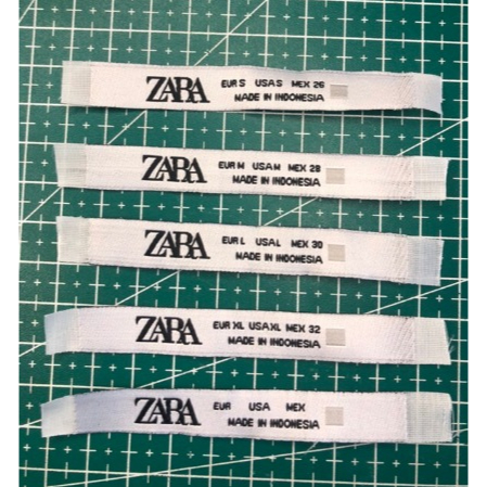 

ZARA FULL TAG PERLENGKAP SUPER PREMIUM CO 1X DIKIRIM 120PCS