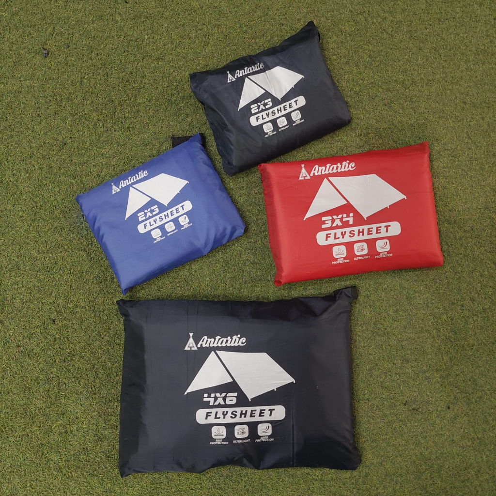 Flysheet Waterproof Tarp Tent Tenda Terpal