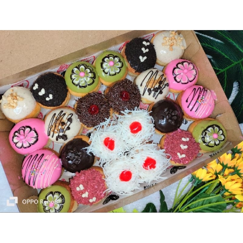 

Donat baby/donat pop/donat mini isi 24 pcs