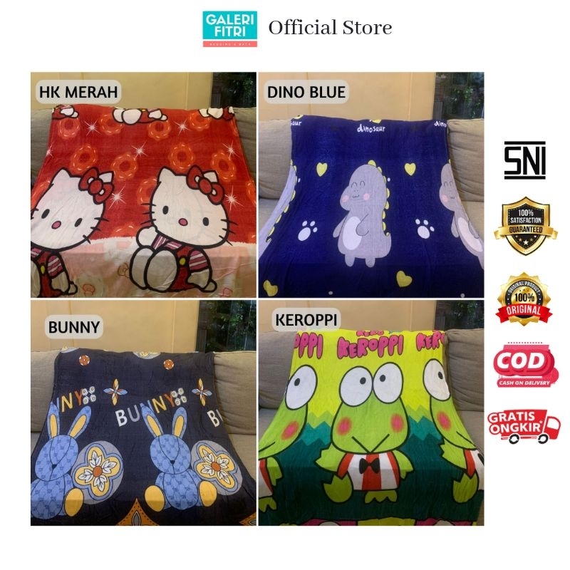 Selimut Anak Karakter - Selimut Bulu - Selimut Kartun - Selimut Anak - Selimut Kartun Anak - Selimut
