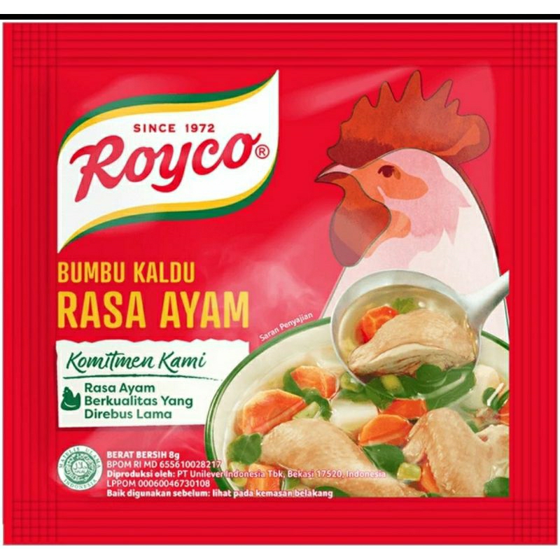 

[PCS] Royco Kaldu Ayam dan Sapi Sachet 8Gr