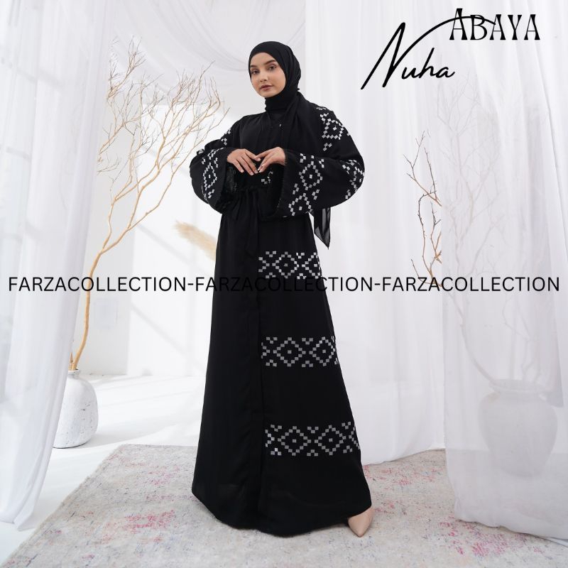 Abaya Nuha Fursan silk saudi