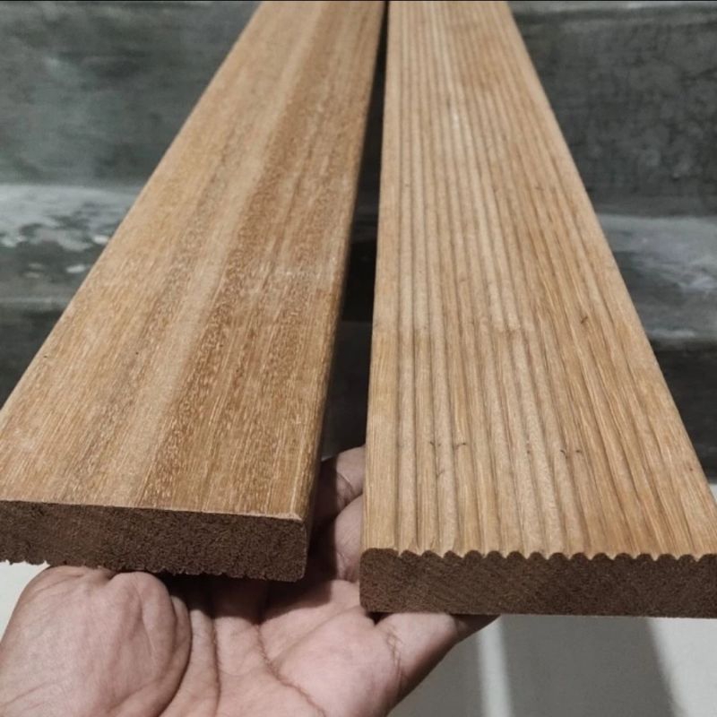 Decking Kayu Bengkirai / Lantai Kayu / Papan