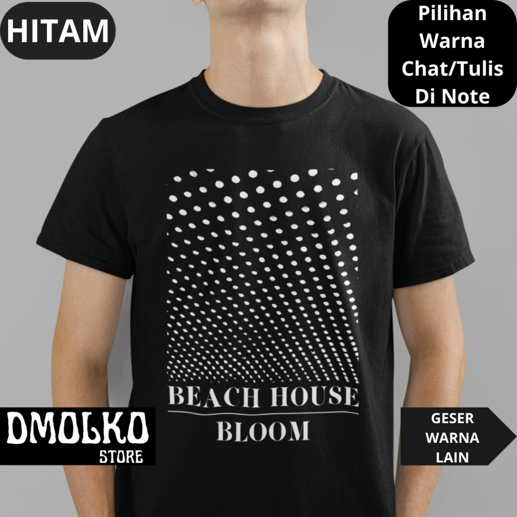 Kaos Band Beach House 2 | Tshirt Musik Uk S - 7XL | Kaos Dewasa Dan Kaos Anak | Kaos Bigsize | Kaos 