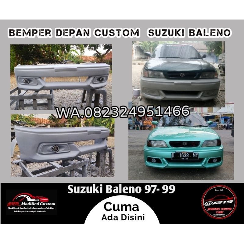 Bemper depan Suzuki Baleno 97-99 modifikasi