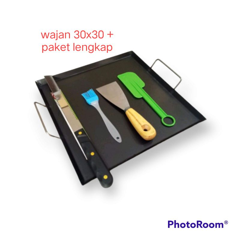 wajan roti bakar 30x30/wajan kebab/wajan penggorengan