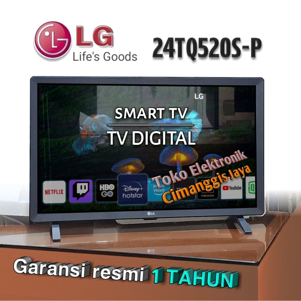 smart tv led LG 24 inch digital