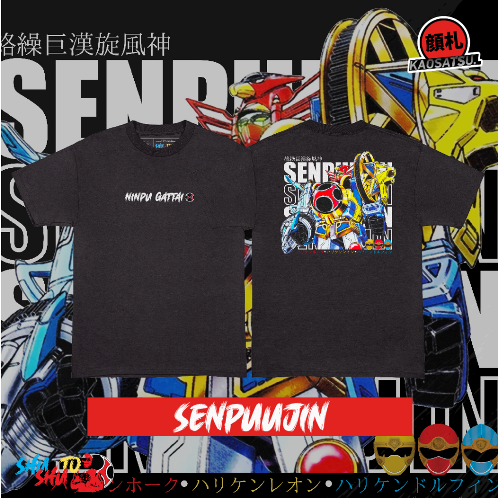 Kaosatsu Senpuujin (Unofficial Fanmerch Hurricanger Ninpu Sentai)