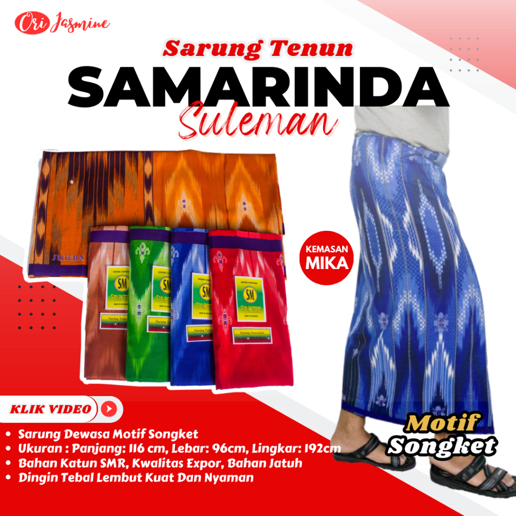 Sarung SAMARINDA SULAEMAN sarung tenun samarinda sarung tenun songket