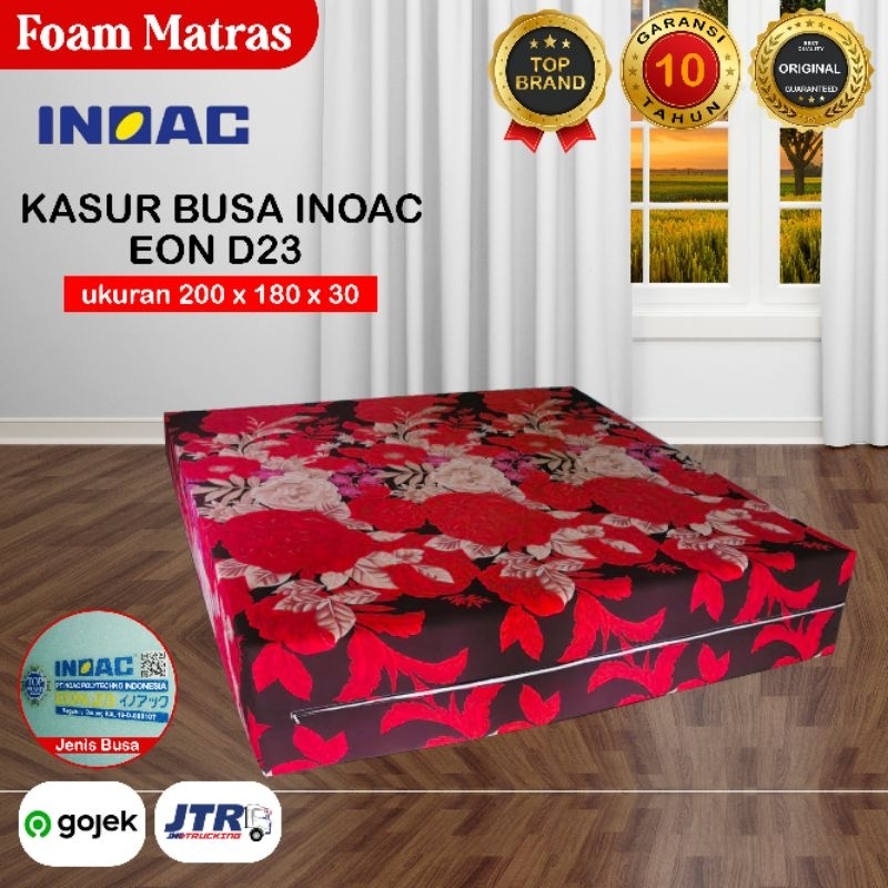 Kasur Busa Inoac Ukuran 200x180x30 cm Garansi 10 Tahun Inoac Eon D23 Original Tebal 30 cm