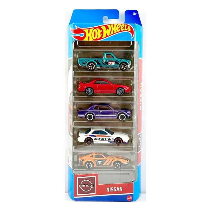 Hot Wheels Nissan Gift Pack isi 5