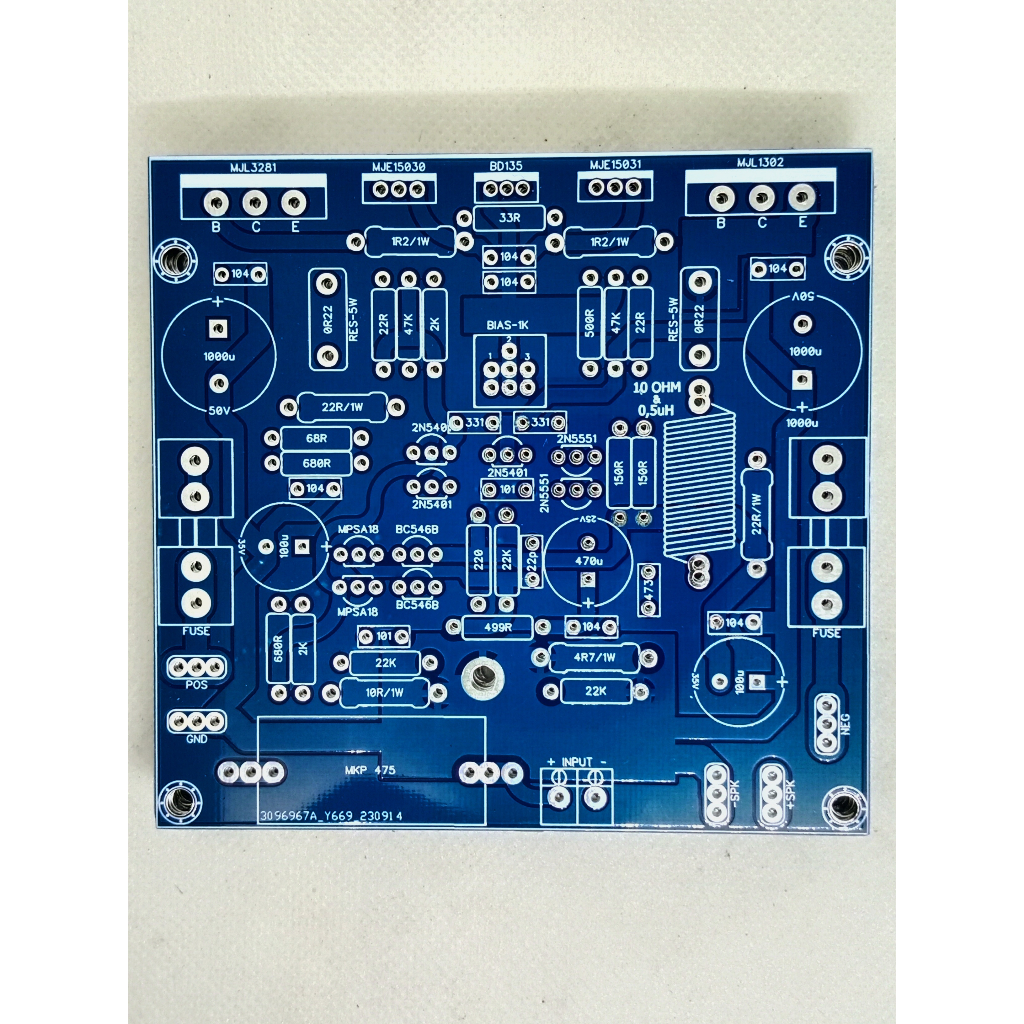 TAudio PCBAB-001 Based On Symasym 5.3 PCB Audio Class-AB Amplifier
