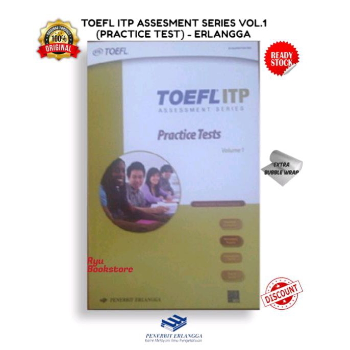 Toefl ITP Assesment Series Vol.1 (Practice Tests) - Erlangga