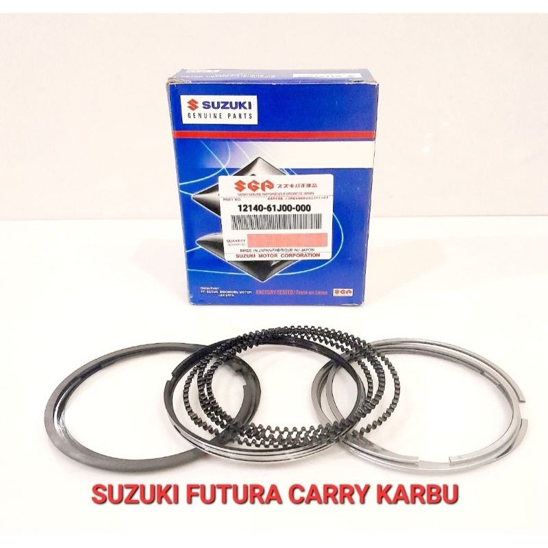 RING PISTON  SET SUZUKI FUTURA 1.3 CARRY 1.5 KARBU OVERSIZE STD-100