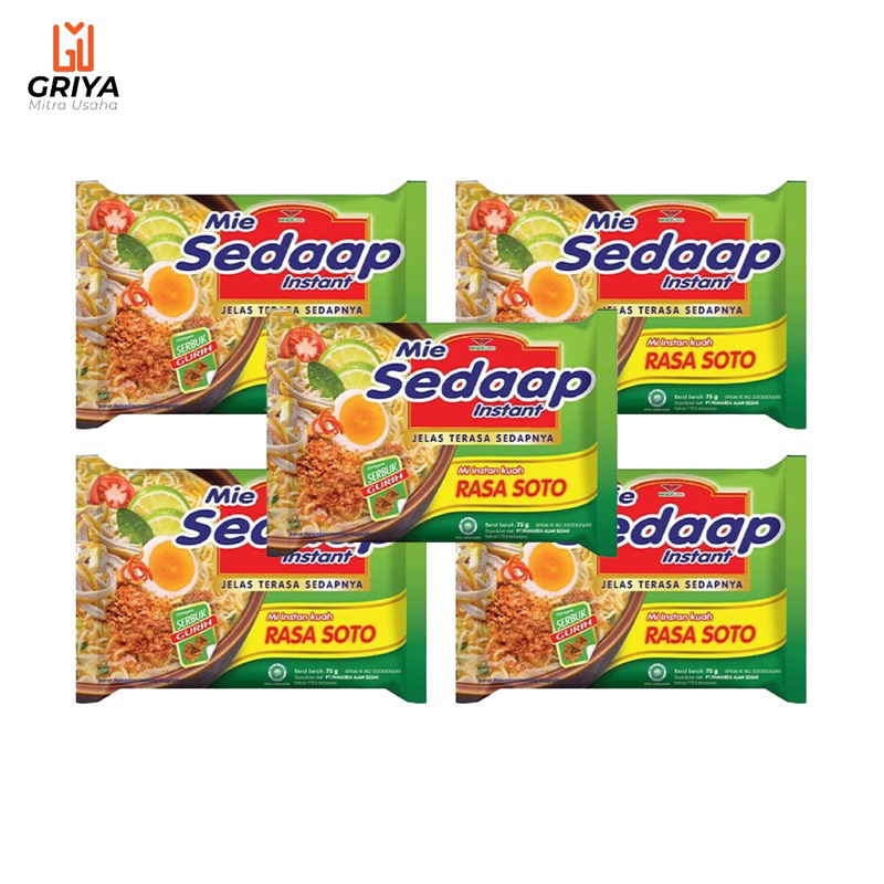 

Mie Sedap Soto isi 5 Pcs