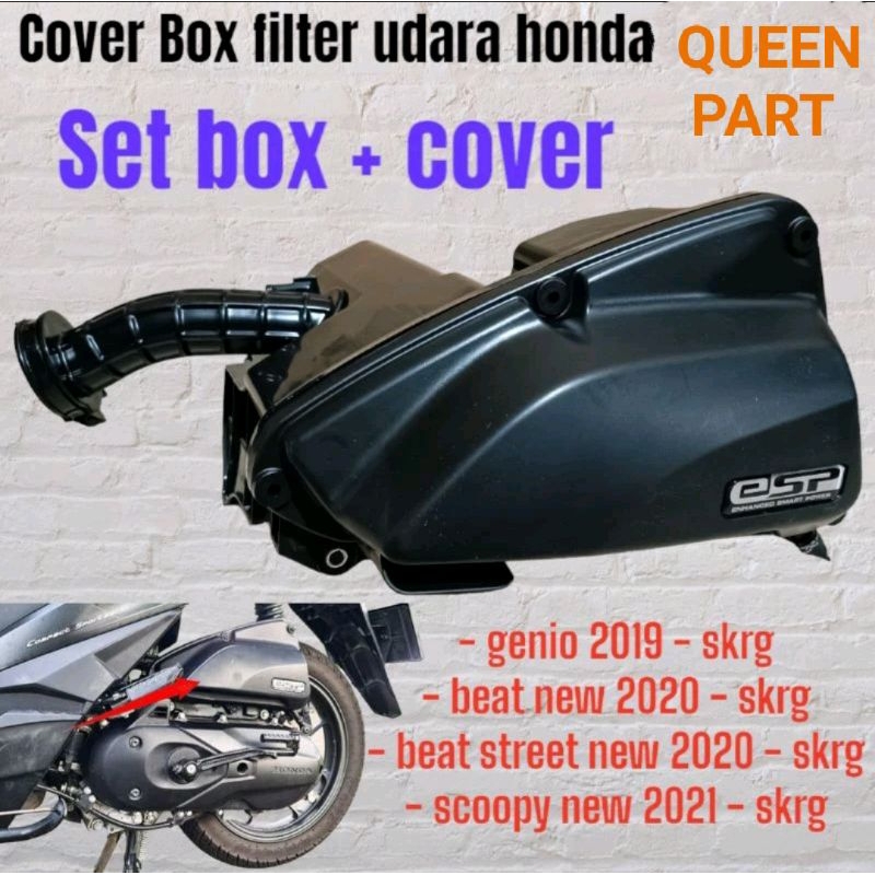 box filter udara set tutup box filter beat fi esp new LED K1A 2020 2021