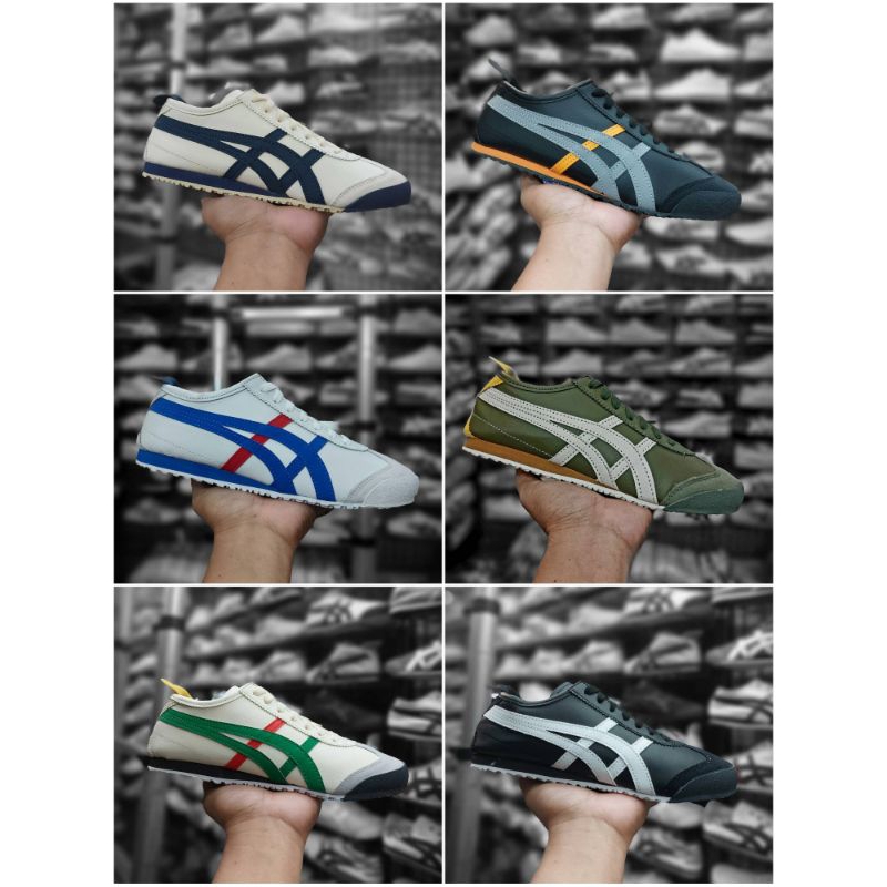 Sepatu Pria Onitsk4 Tg3r Taki Bahan Kulit Sintetis Grande Original