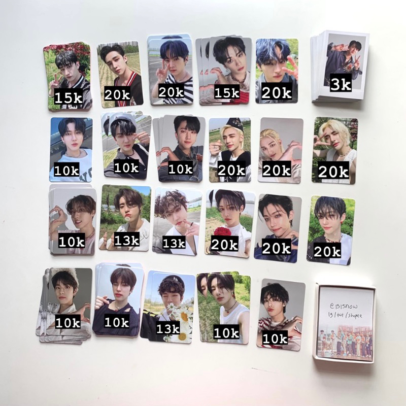 photocard stray kids maxident chan lino changbin hyunjin han felix seungmin t-crush go heart pc skz 