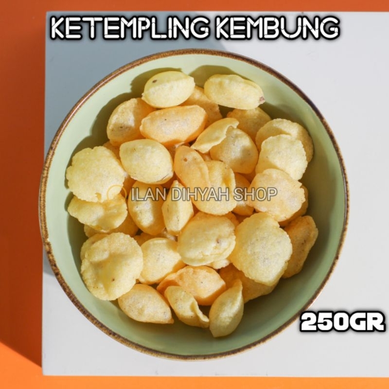 

ILAN DIHYAH SHOP - Gemblong kembung ketempling 250gr