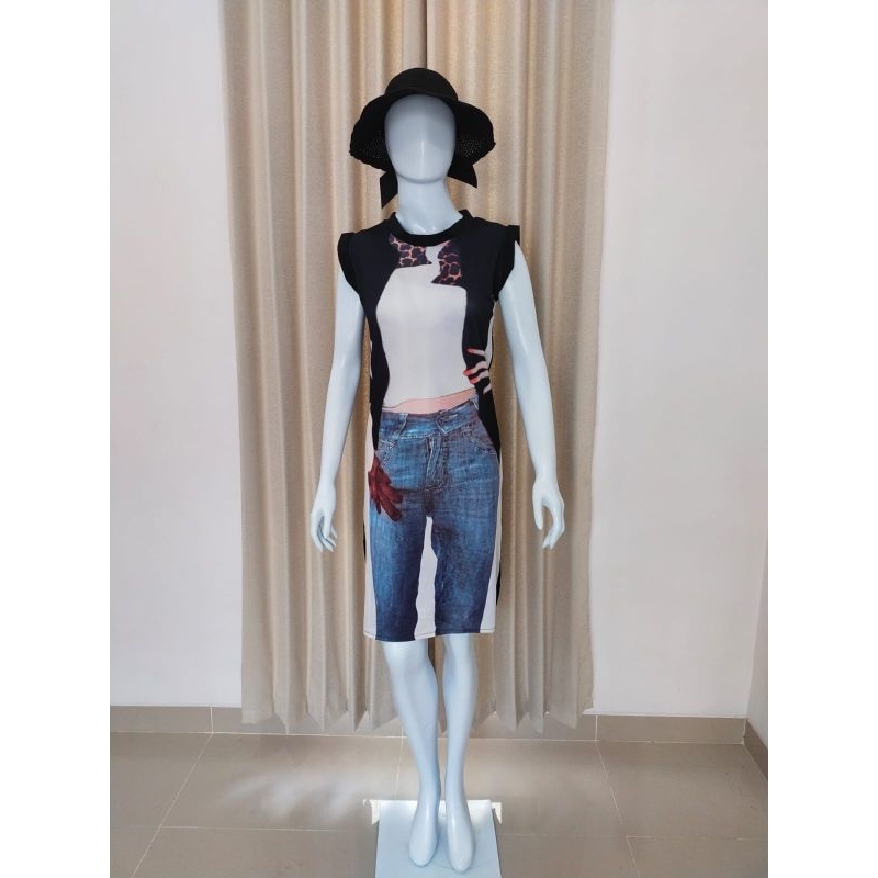 midi dress premium cliona 053