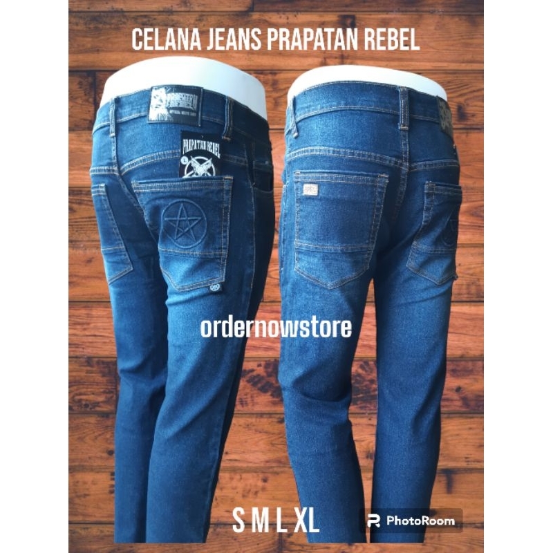 celana panjang jeans prapatan rebel bandung original biowash.prapatan rebel bdg official