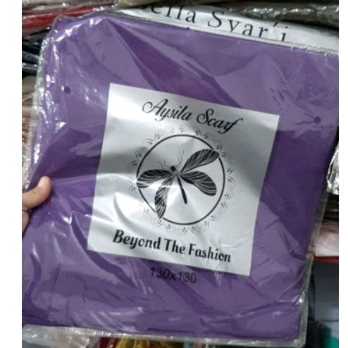 segiempat syari aysila scarf ungu