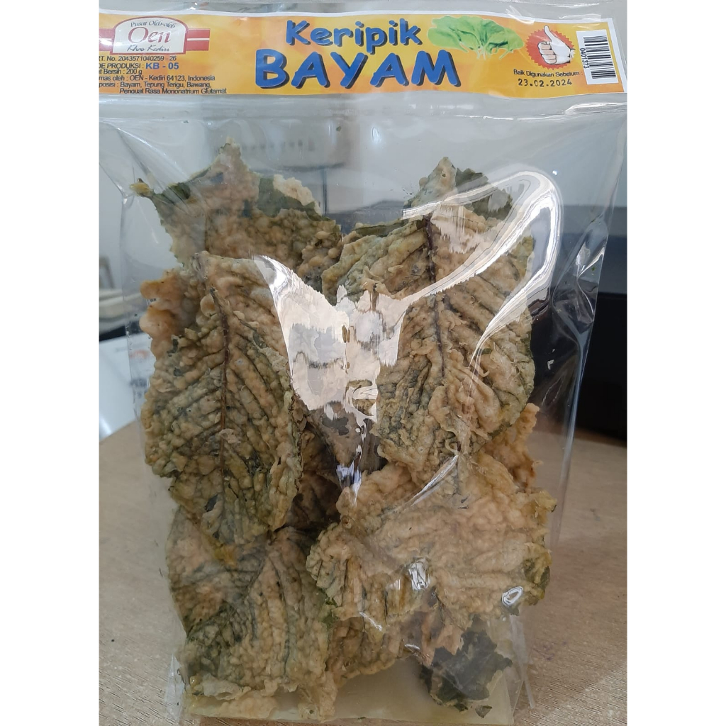 

keripik bayam