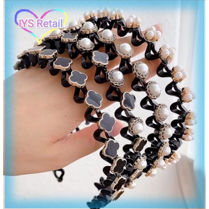 Bando Gergaji Mutiara Lucu / Bando Korea Lucu
