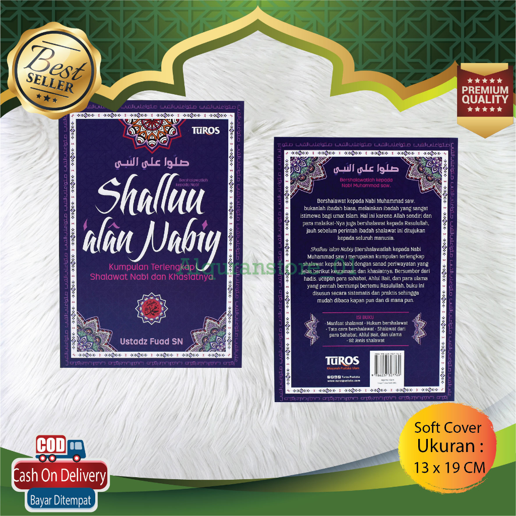 Shallu 'Alan Nabiy Shalluu Alan Nabiy Kumpulan Terlengkap Shalawat NAbi Soft Cover - Ustadz Fuad Sya