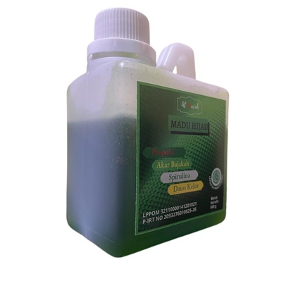 

Madu Herbal Hijau 500 g propolis spirulina