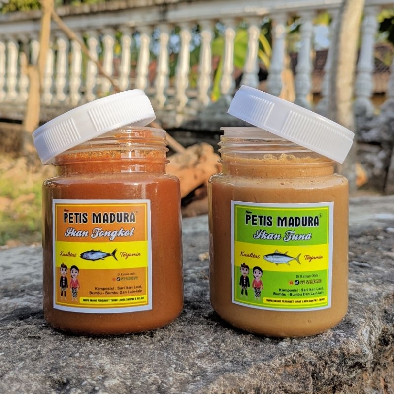 

Petis Ikan Tuna 250g & Petis Ikan Tongkol 250g Asli Madura
