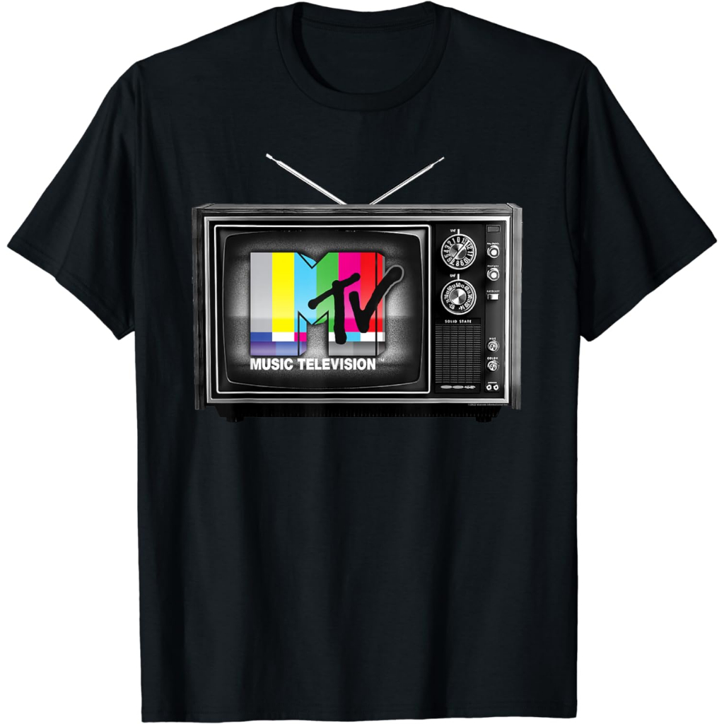 Kaos Dewasa MTV The Original MTV TV T-Shirt Fashion Baju Atasan Anak Laki Laki Perempuan Distro Umur