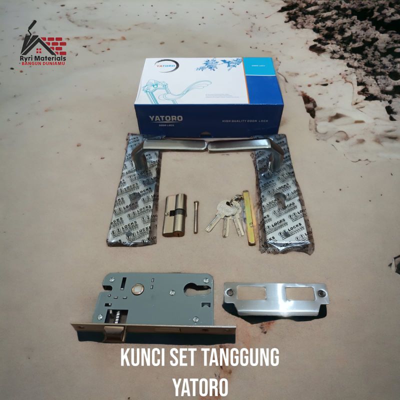 Kunci pintu tanggung Yatoro / kunci set tanggung Yatoro / Kunci pintu set