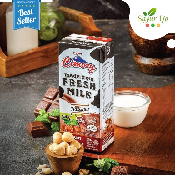 

CIMORY Susu UHT Hazelnut 250 ML Fresh Milk Susu Sapi Segar Kacang