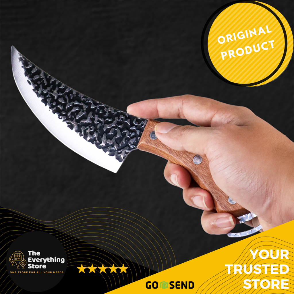 Mamoru PREMIUM IMPORT / Pisau Daging Super Tajam Serbaguna ORIGINAL