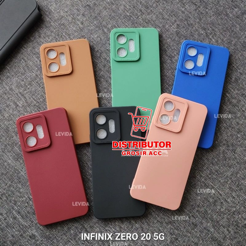 INFINIX ZERO 20 CASE MACARON PRO CAMERA CASE INFINIX ZERO 20