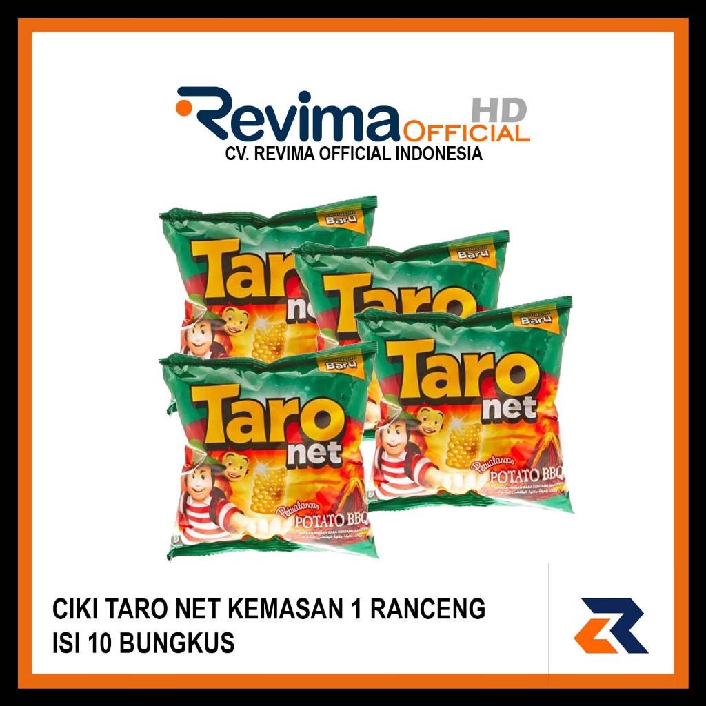 

Ciki TARO NET 9gr kemasan 1 pack isi 10 Bungkus