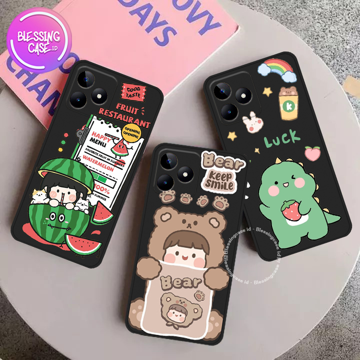 [SPM-05] Softcase Macaron For REALME C53 Casing REALME C53 Pelindung kamera REALME C53 Kamera Protec