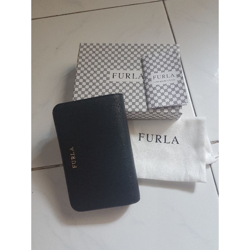 Dompet Furla Babylon - Onyx ( preloved )