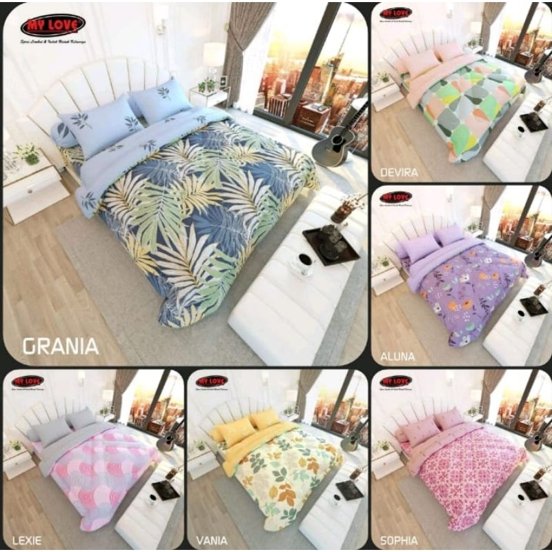 Sprei My Love Uk 160x200 Queen / SPREI MY LOVE SIZE 160x200