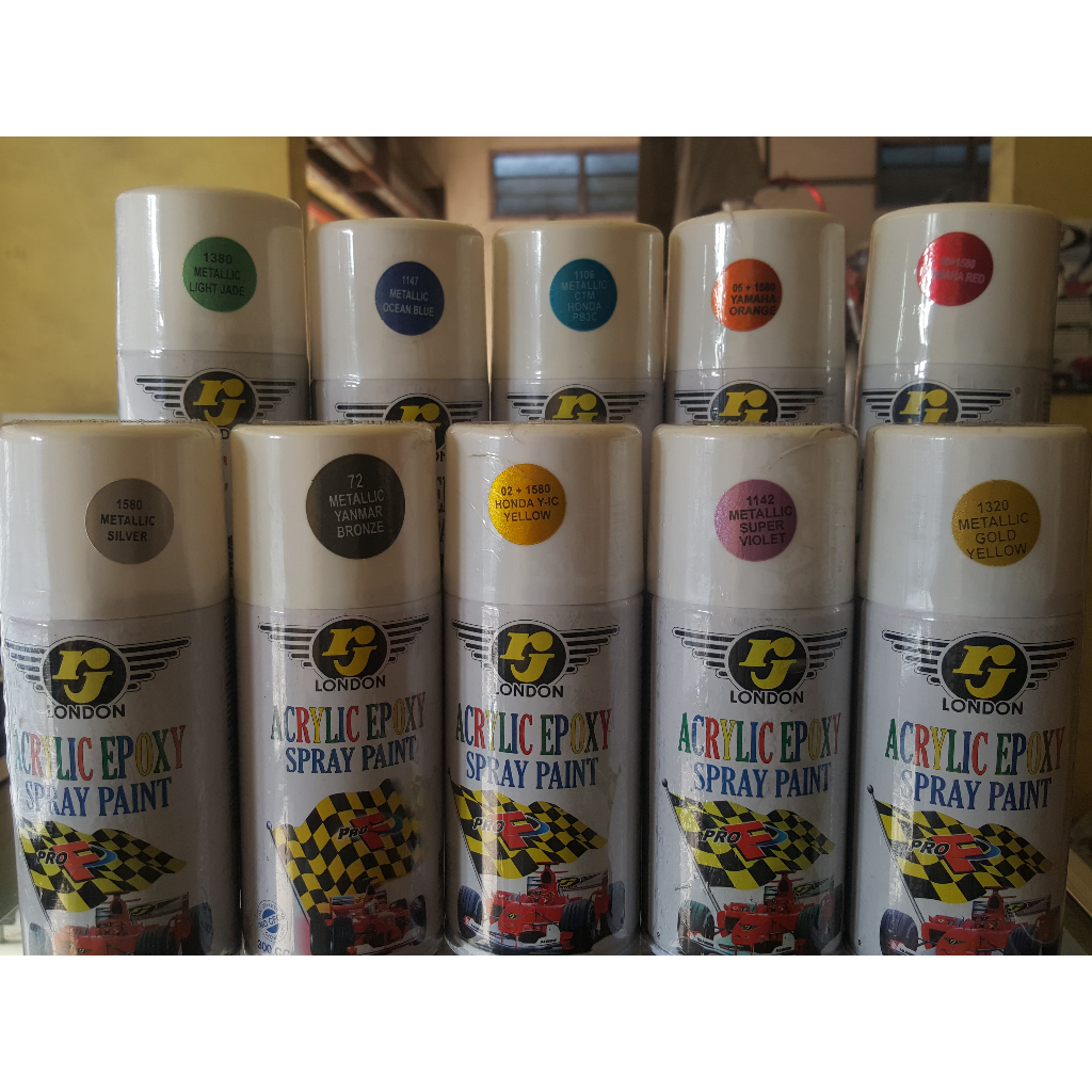 Pilox RJ London Mettalic 300cc / cat semprot